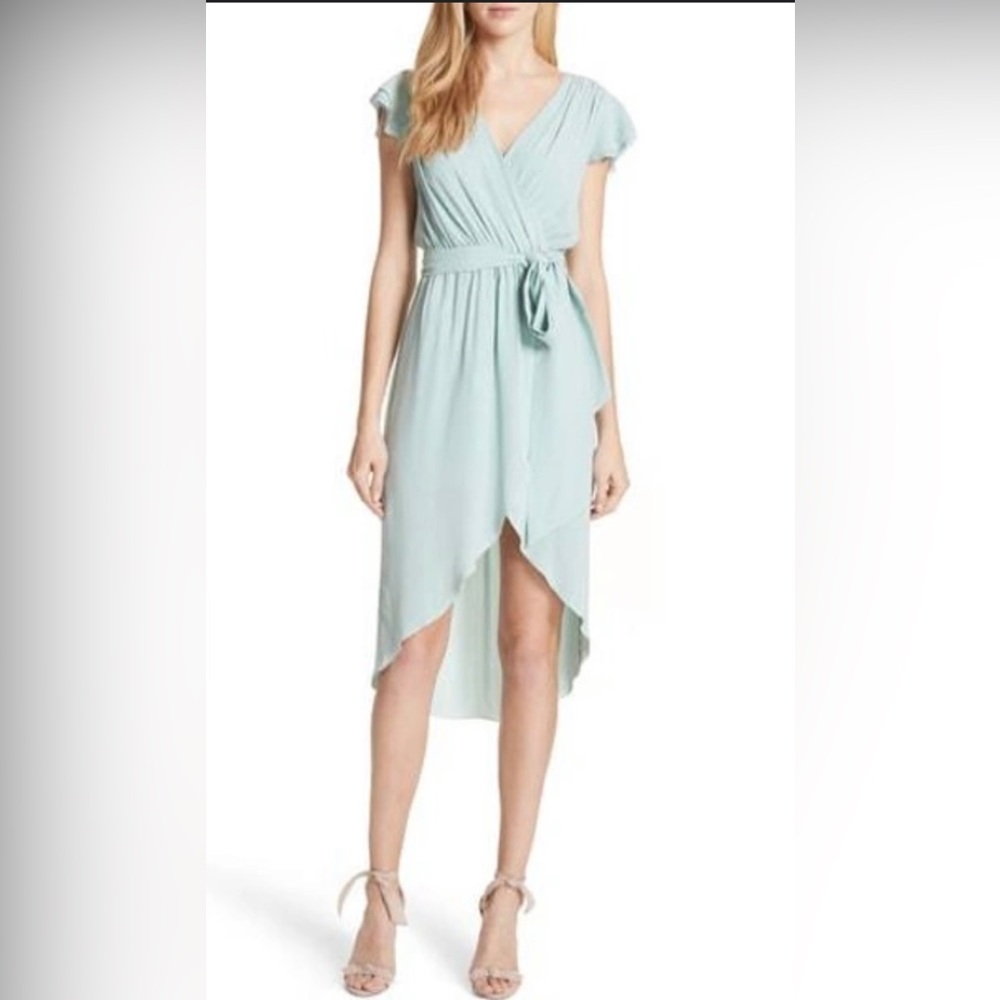 NWT Alice Olivia Silk Wrap Dress $395
